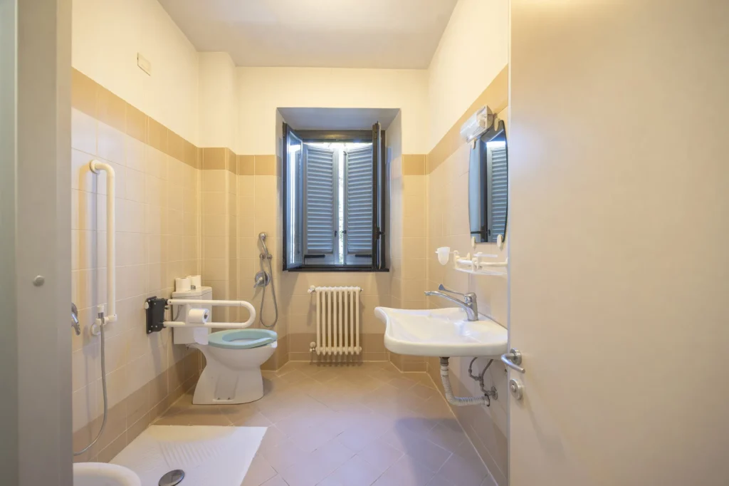 Bagno accessibile casa vallardi